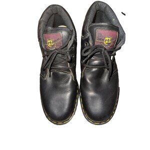 Dr. Martens Black Leather Chukka Boots 8057 3 Eyelet Size 7 Mens or 8.5 Womens